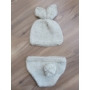 Kép 3/3 - Unisex nyuszis szett babafotózásra (0-6 hó)
