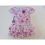 Kép 2/2 - Pipacs mintás, könnyű, nyári kislány ruha (116)