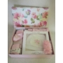 Kép 1/11 - Rózsaszín álom, újszülött szett babafotózásra - ajándék díszdobozban (9 db-os)
