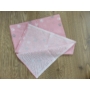 Kép 3/3 - Flanel nyomott mintás textilpelenka - rózsaszín, mancsos