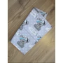 Kép 2/3 - Flanel nyomott mintás textilpelenka - it's a boy, szürke