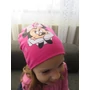 Kép 4/4 - Minnie egér mintás kislány sapka (98/110)