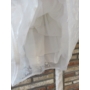 Kép 7/10 - Törtfehér hímzett csipkés hosszú ujjú kislány ruha