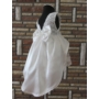 Kép 6/11 - Hófehér kislány keresztelő szett hajpánttal, kiscipővel, bodyval