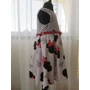 Kép 4/6 - Könnyű Minnie mintás kislány ruha övvel