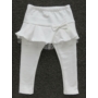 Kép 1/2 - Fehér kislány tüll szoknyás leggings