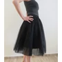 Kép 6/9 - Elegáns női tüll szoknya - fekete (egyméretes)
