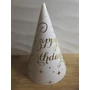 Kép 1/2 - Szülinapi kalap, csákó - happy birthday, arany (6 db)